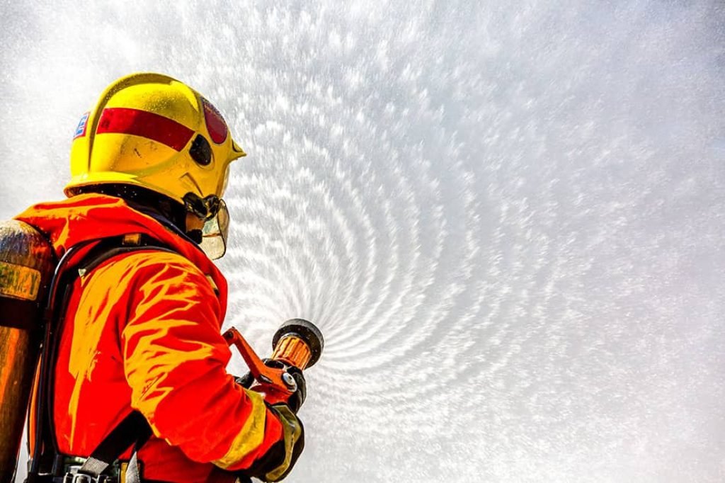 Fire Fighting and Rescue with thermal drones